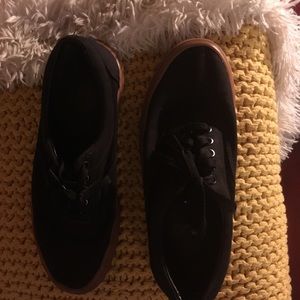 🎰Vans Black with  Rubber Soles